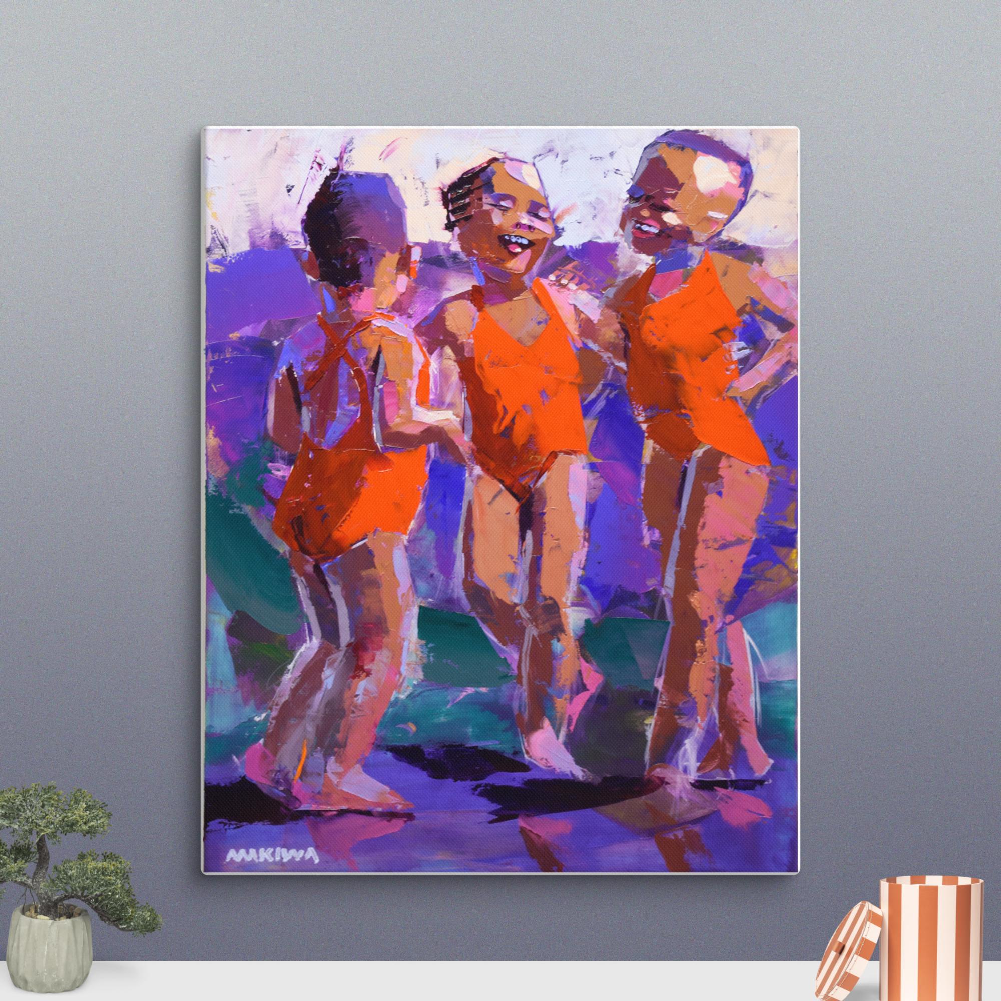 The Little Swimmers 50x40cm