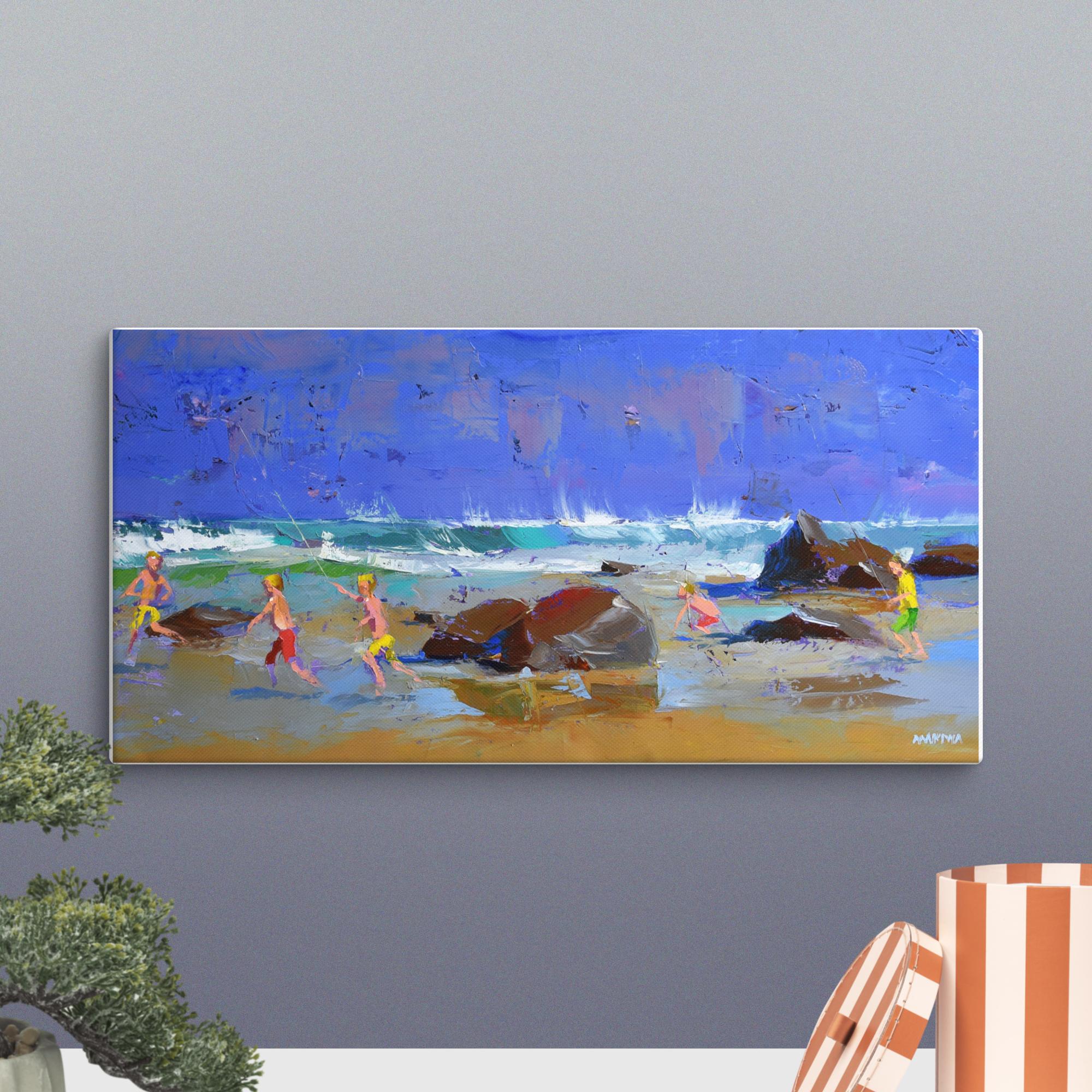 Fun by the Rocks 40x80cm