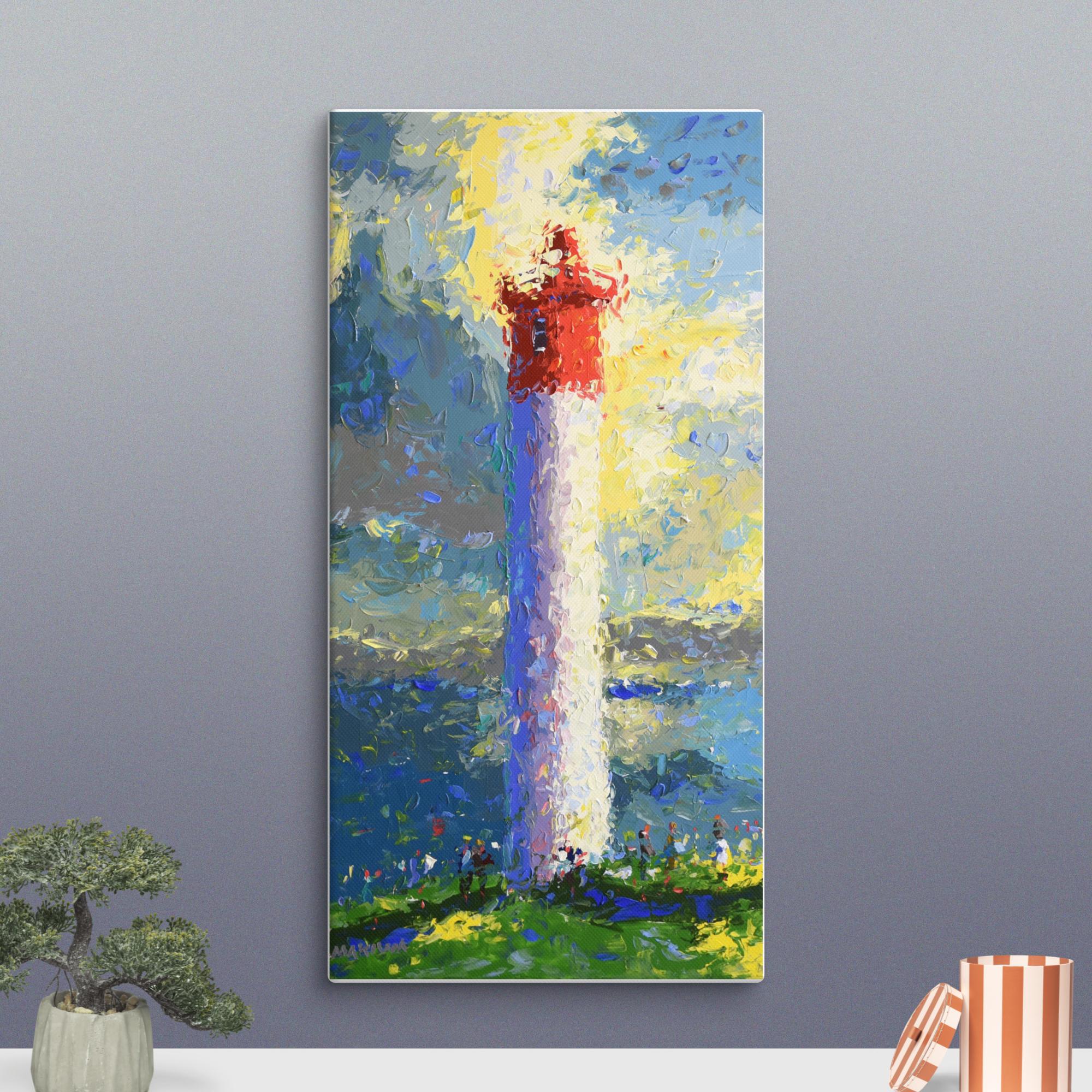 The Lighthouse 80x40cm